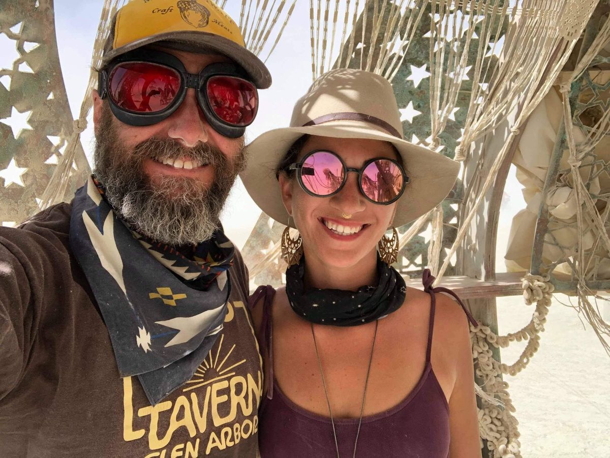 Patricia at a ceremony