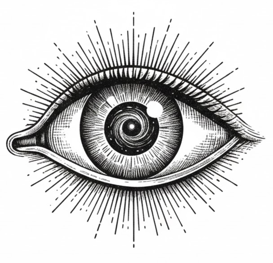Kosmic Garden eye logo