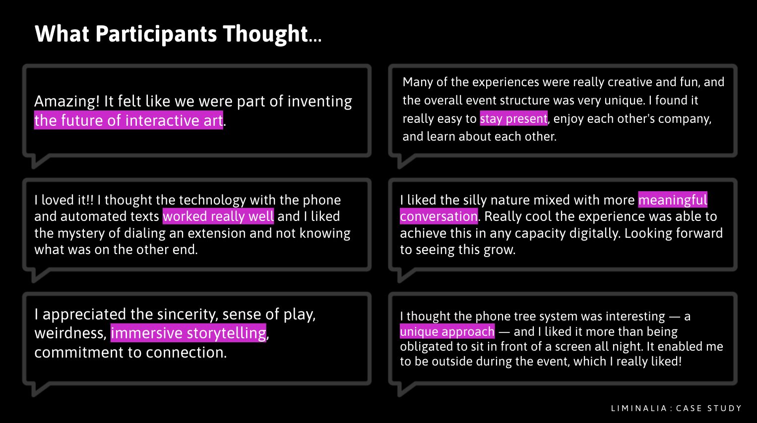 Bicycle Night — Immersiverse Feedback