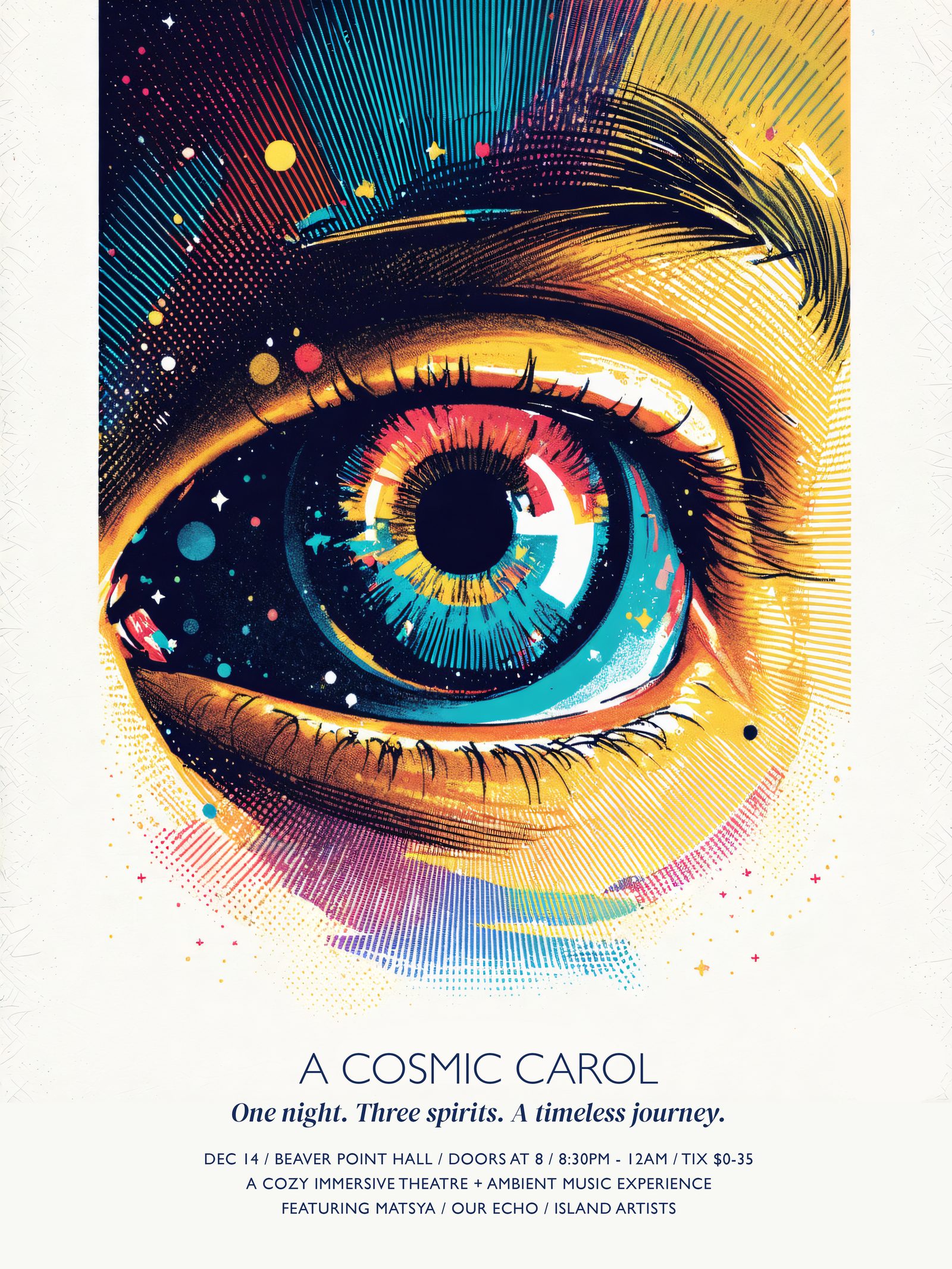 A Cosmic Carol — Poster
